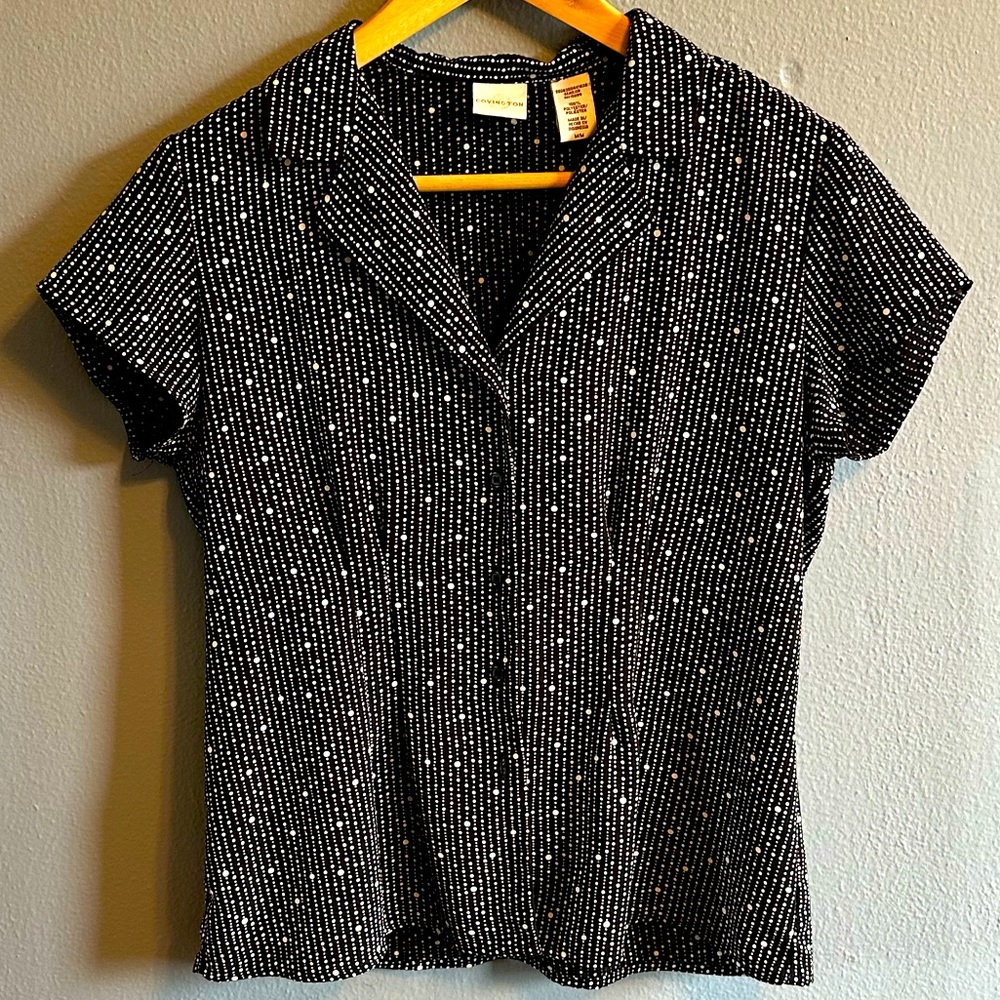 Covington Black Top Size Medium. - image 1